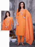 Elegant Straight Kurti Pant Dupatta Set