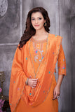 Elegant Straight Kurti Pant Dupatta Set
