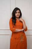Pure Cotton Beautiful Style Top Cord Set