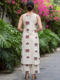 Women’s Summer Special 2.0 Flex Cotton Printed Kurti Pant Cord Set