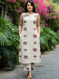 Women’s Summer Special 2.0 Flex Cotton Printed Kurti Pant Cord Set