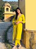 PREMIUM EMBROIDERY JARI & HANDWORK KURTA SET