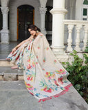Elegant Linen Tissue Silk Saree Collection