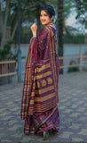 Traditional Soft Silk Saree with Rich Zari Pallu & Tassel Detailing