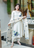Digital Print Ethnic Suit Set for Women with Dupatta