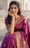 Traditional Ethnic Banarasi Soft Silk Saree for Women
