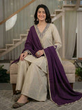 Roman Silk Top Sharara Palazzo Dupatta Set